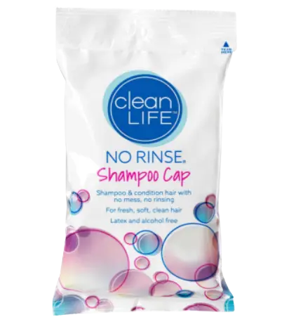No rinse shampoo cap by cleanlife products