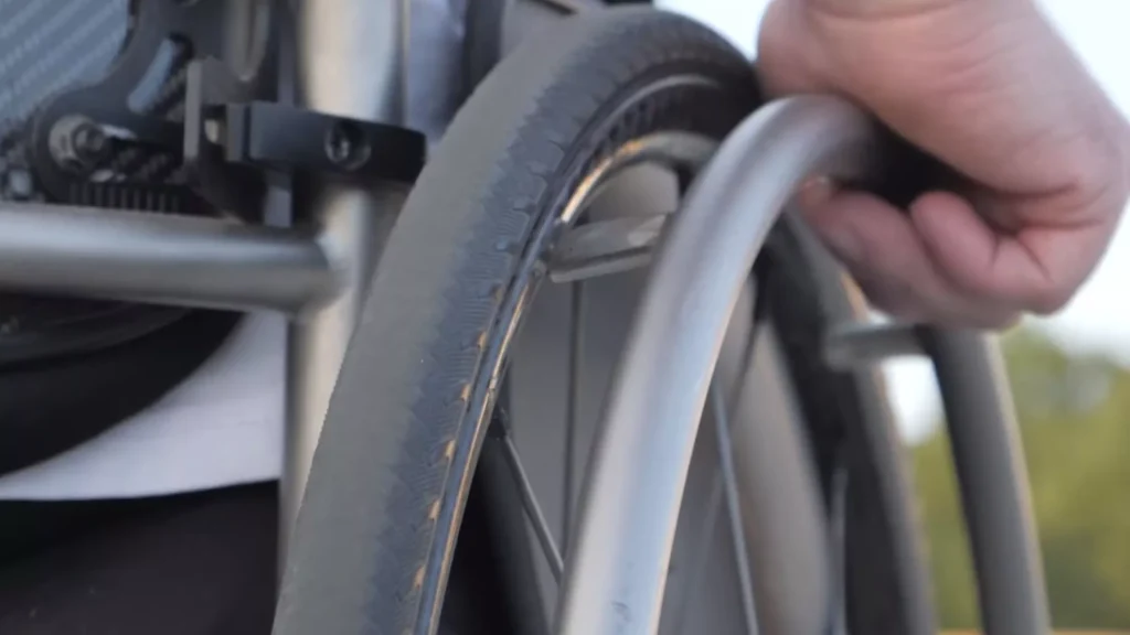 Using The Wheels And Tires Of Your Wheelchair