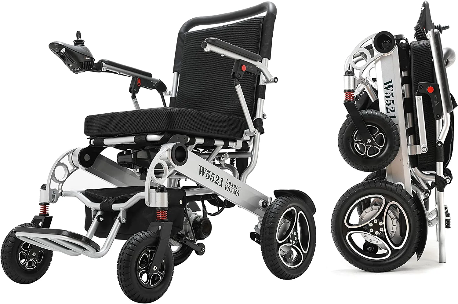 Intelligent Folding Electric Wheelchair for Adults