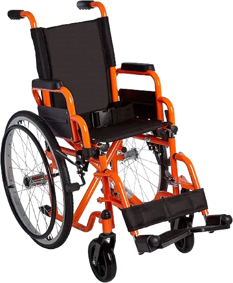 Wheelchair for Kids & Children, Lightweight, Manual Folding Wheelchai