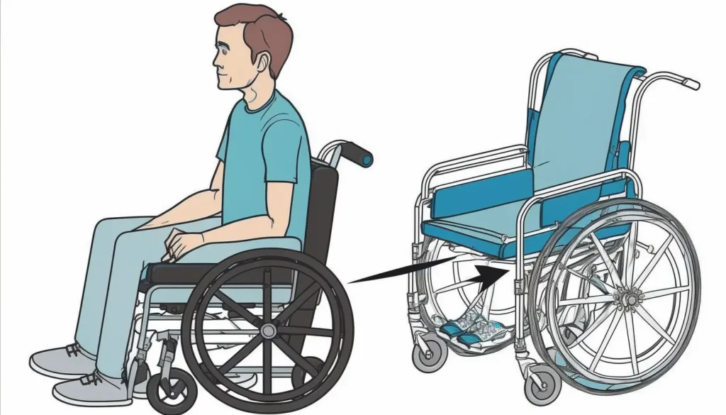 transport folding wheelchair