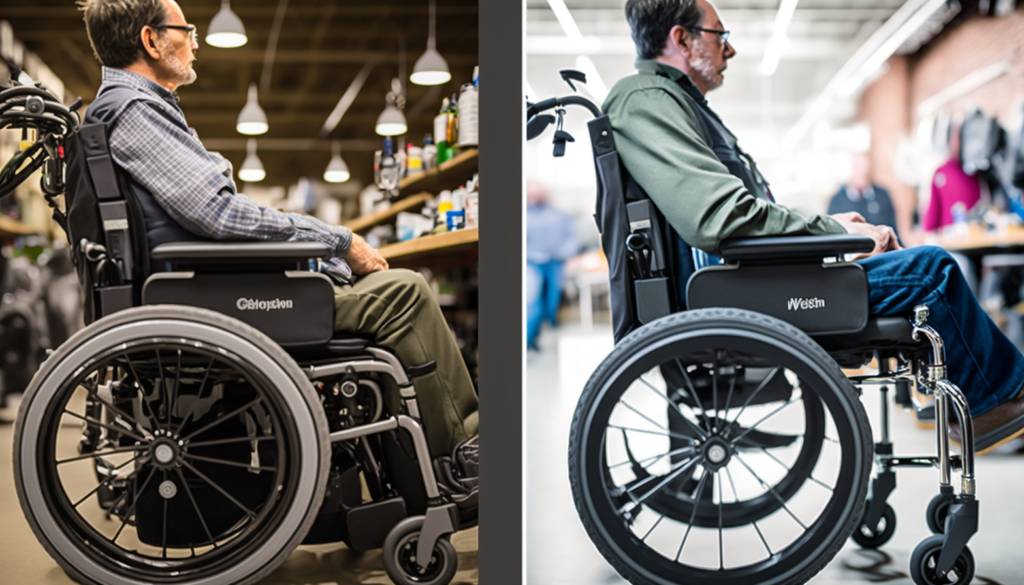 transport vs tradition wheelchair
