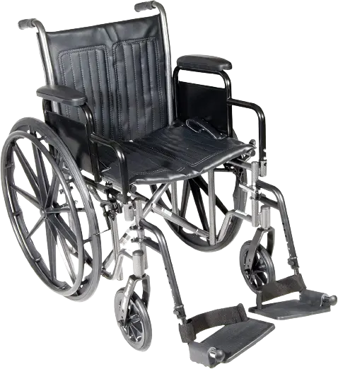McKesson Lightweight Manual Wheelchair