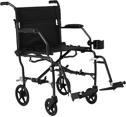 Medline Ultralightweight  Manual Transport Wheelchair