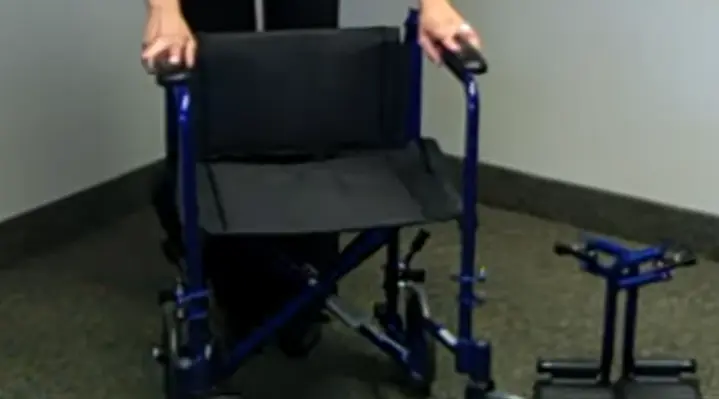 Wheelchair seat installation